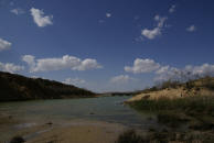 Am Ufer der Barrage Sidi Saad